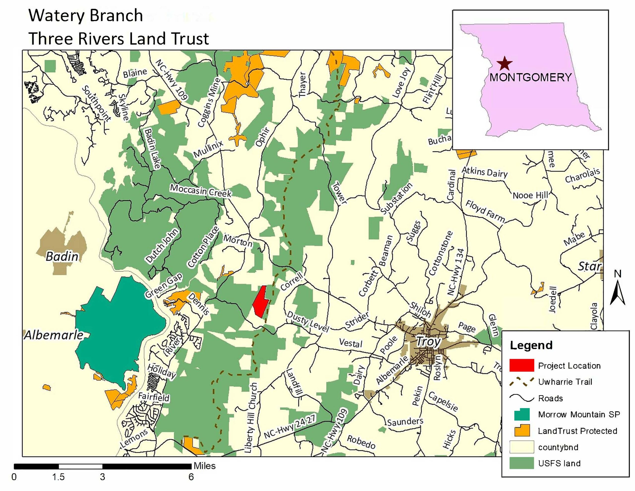 Image Watery Branch Map