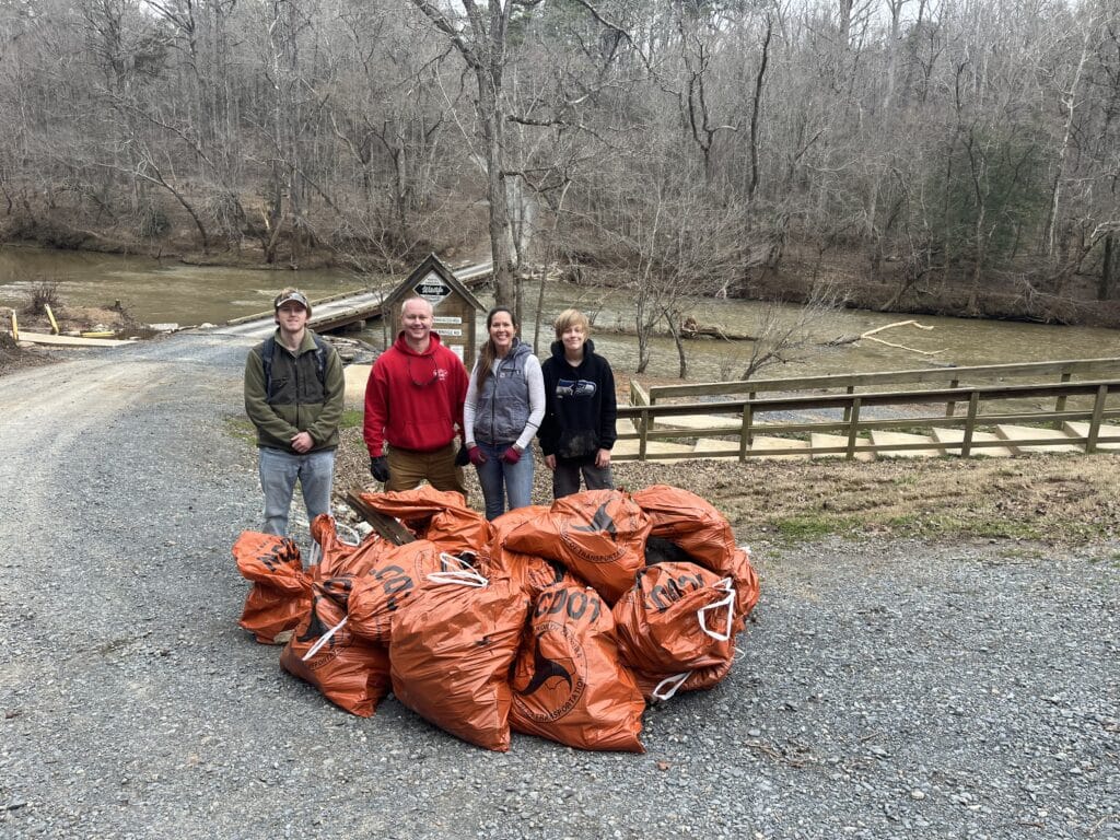 Low Water Bridge Cleanup